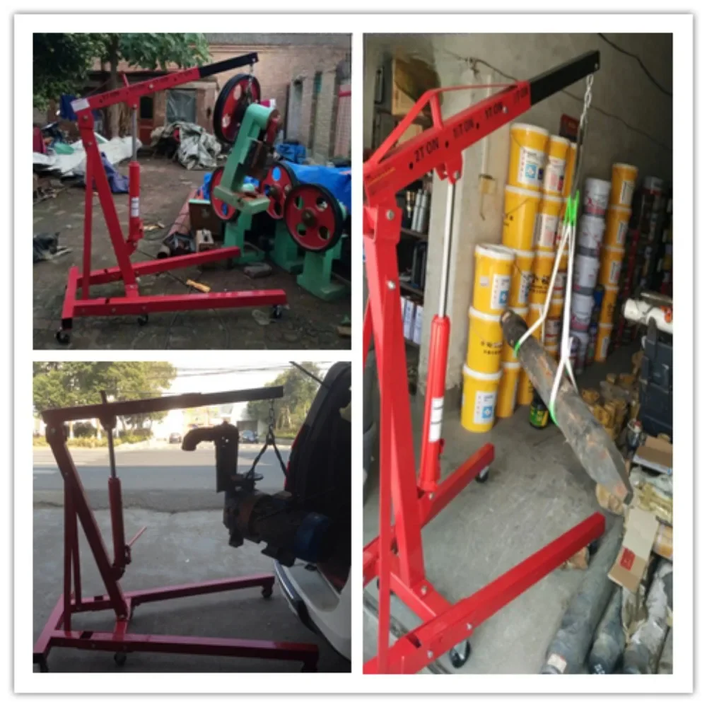 Hydraulic Car Engine Hanger Engine Small Crane