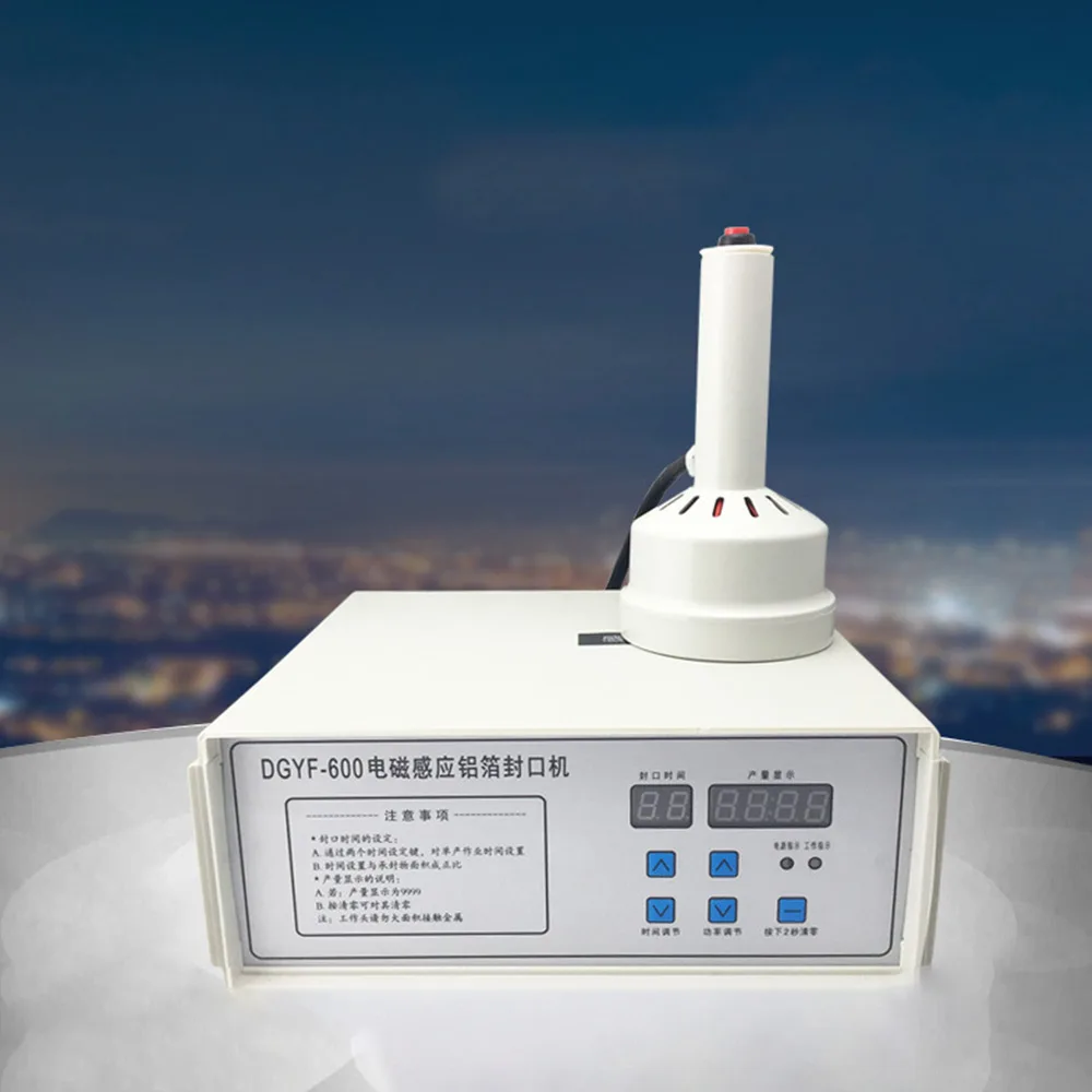 الكهرومغناطيسي التعريفي السدادة يده غطاء زجاجة آلة الختم طبلة زيت الألومنيوم احباط طوقا السدادة الحماية من الحرارة الزائدة