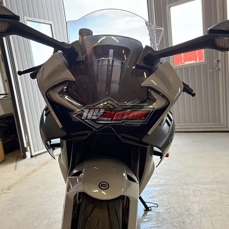 

Модифицированная передняя крышка для носа мотоцикла, обтекатель крыльев, нижняя направляющая для губ, новая крышка для Cfmoto 675SR-R 675SR 675 SR 2024 2025