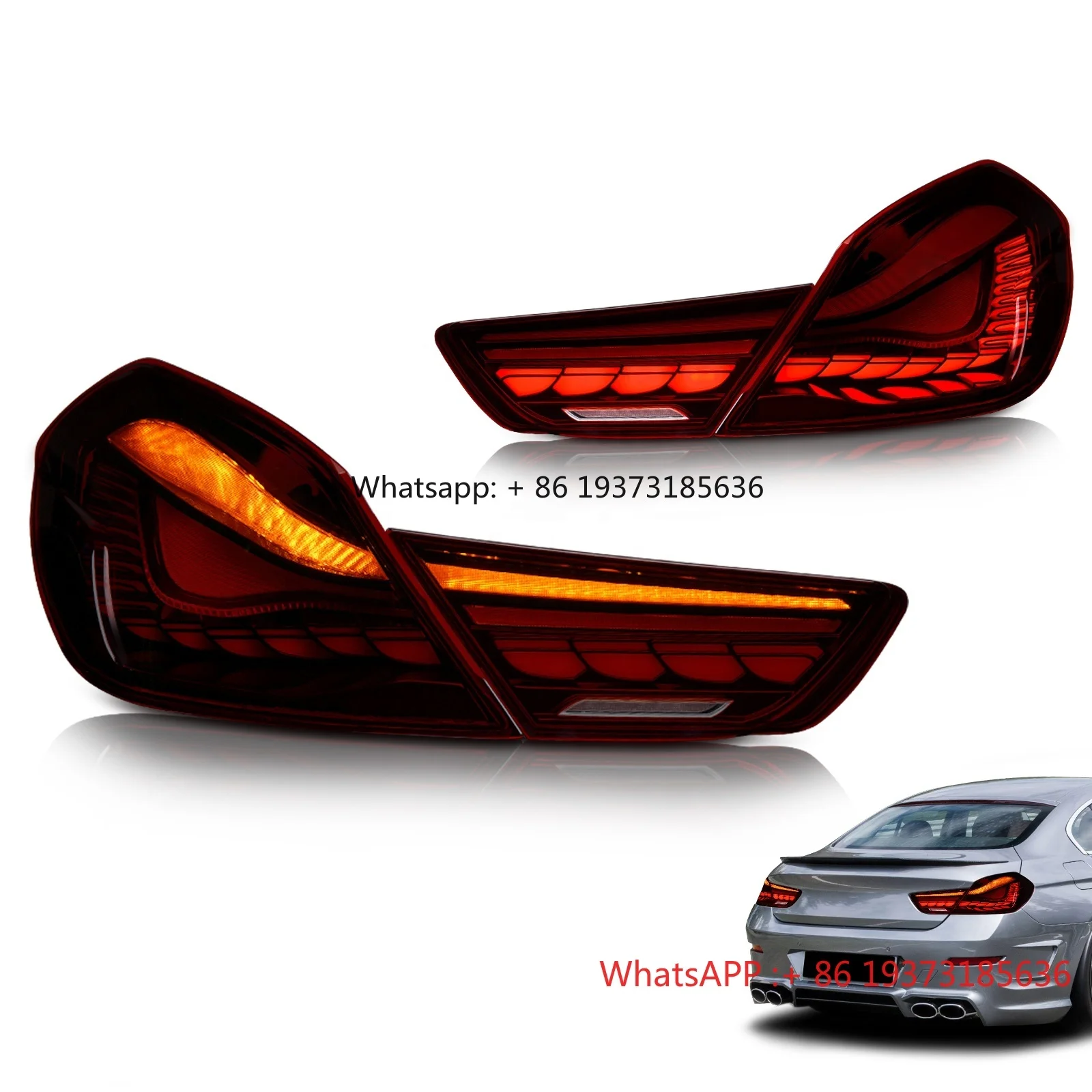 

Archaic Auto Lighting for BMW 6 Series Rear Break Light LED Tail Light 2010-2017 Taillights for F06 F12 F13 640i 640d 650i M6