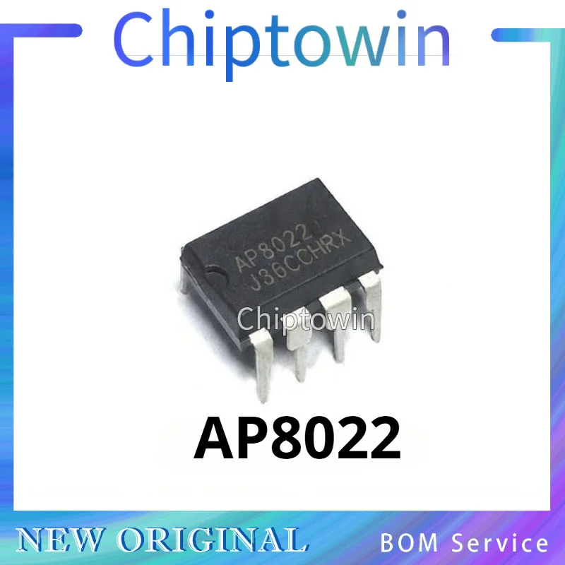 5/50/500 pcs AP8022 AP8022B DIP-8 Power Management IC Original In Stock W7