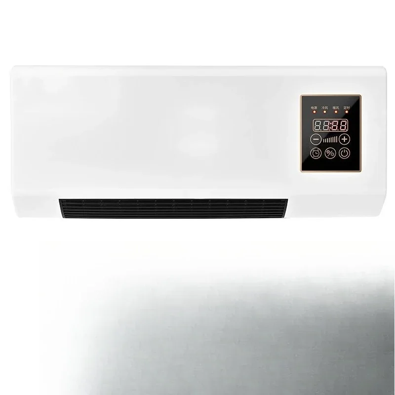 New wall-mounted heater blower Electric quick heating fan for home bathroom offices with thermostat and without air conditioning