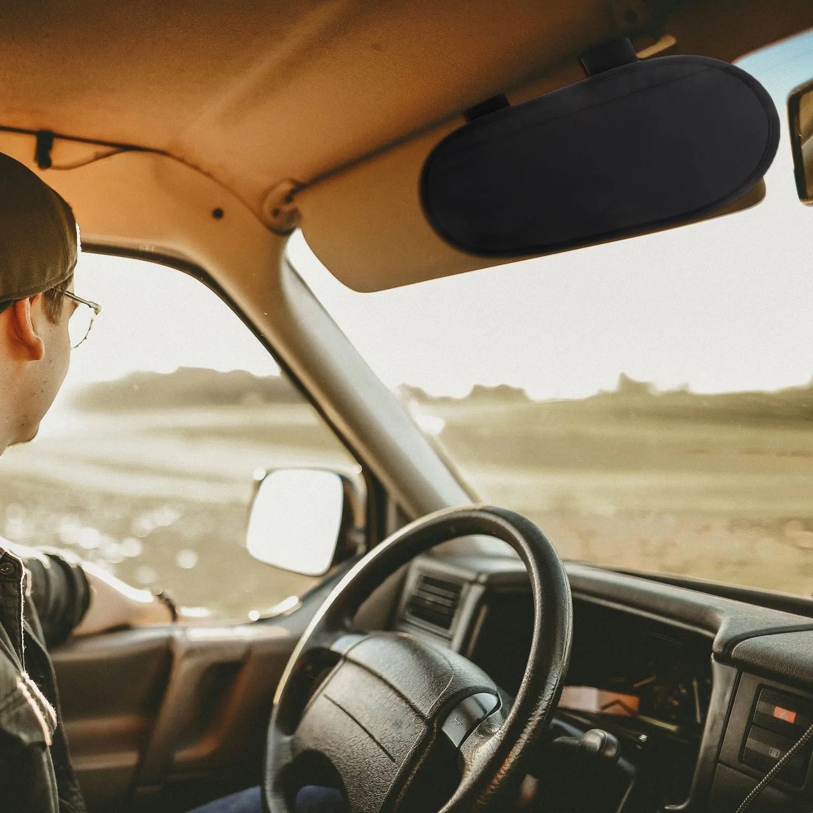 

1 Pair Car Visor Sunshade Adjustable Windshield Sun Shade For Driver Front Seat Anti-Glare Blocker Driving