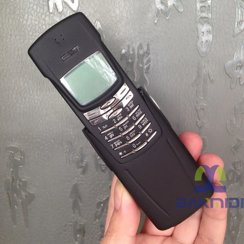 Używany telefon komórkowy 8910, odblokowany, 2G GSM 900/1800, klawiatura angielska, rosyjska, arabska.