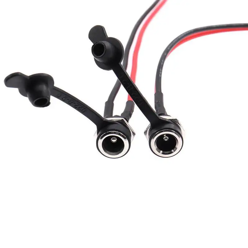 1 Stück DC-099/022B Buchsenstecker mit Kabel 022X zu SM Wasserdichte DC-Stromanschluss 5,5-2,1/2,5 mm 20 cm lang 0,75 mm² – Detail 5