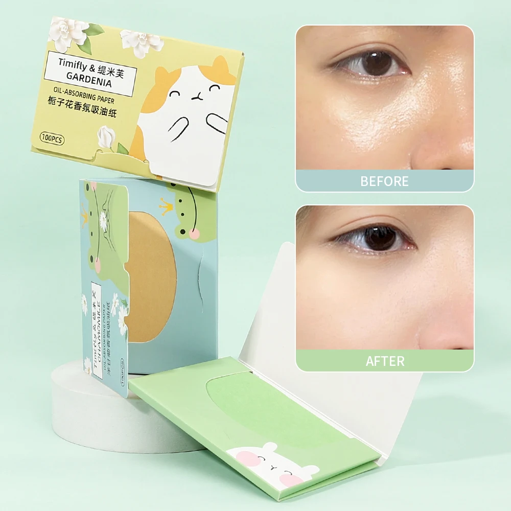 Oil Absorbing Paper Tissue Makeup Cleansing Oil Blotting Sheet Face Paper Absorbent Oil Control Face Cleanser Cotton Pads