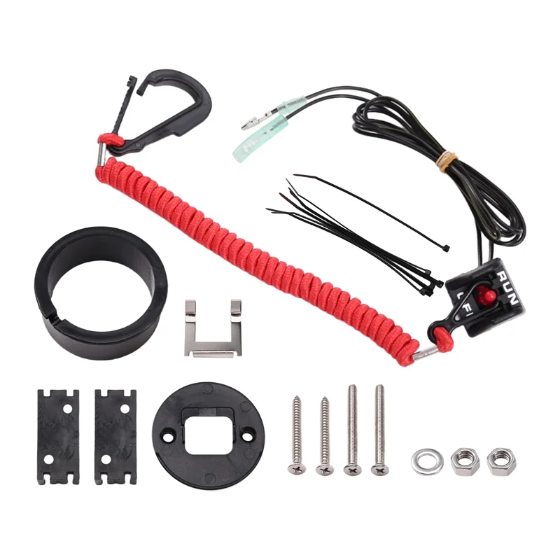 AB96-Tali Pengaman Berhenti Sakelar Pembunuh Perahu 87-19674A07 19674A07 untuk Mercury Mercruiser