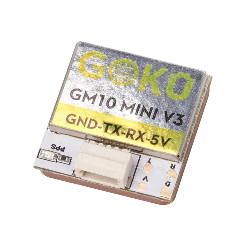 GOKU GM10 Mini V3 GPS Module 72 Search Channels High Precision Multi-Protocol Compatibility For FPV Drones