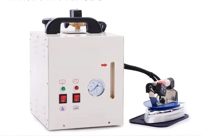 S-T-6 Industrial Iron High Power Garment Curtain Dry Cleaning Shop Boiler Supercharged Hanging Ironing Machin  window