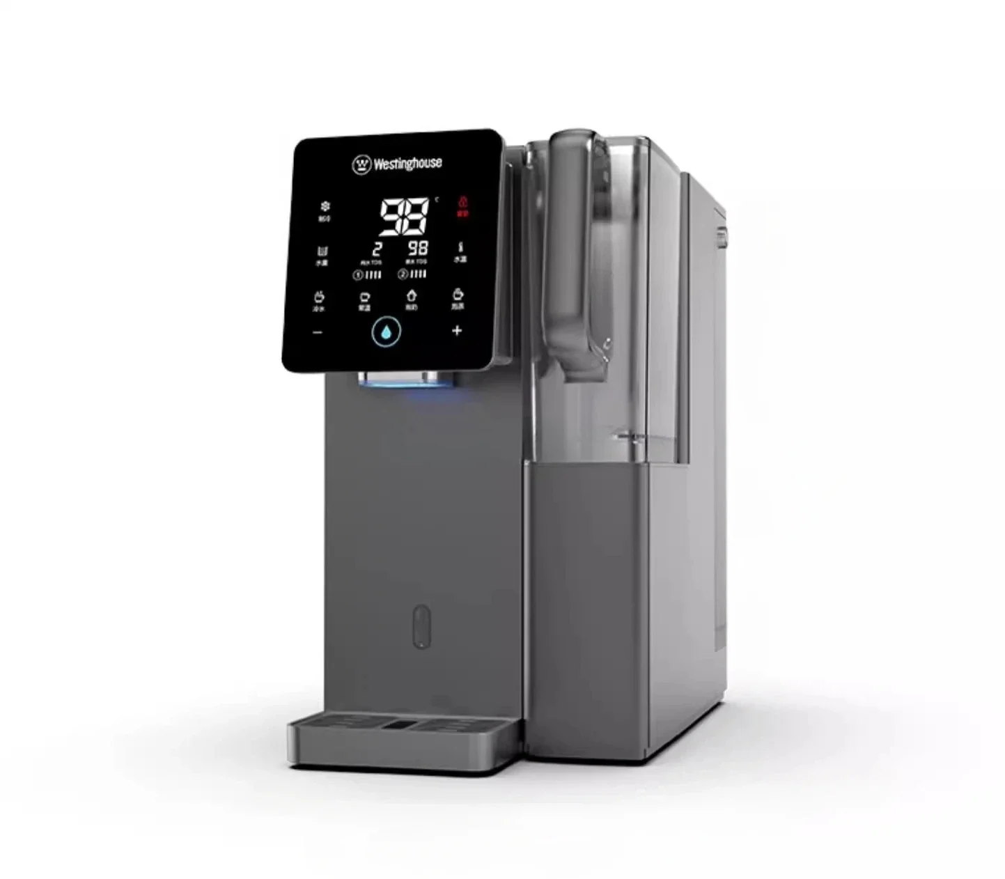 A desktop drinking machine weak alkali mineral spring household cooling instant heating integrated water dispenser water