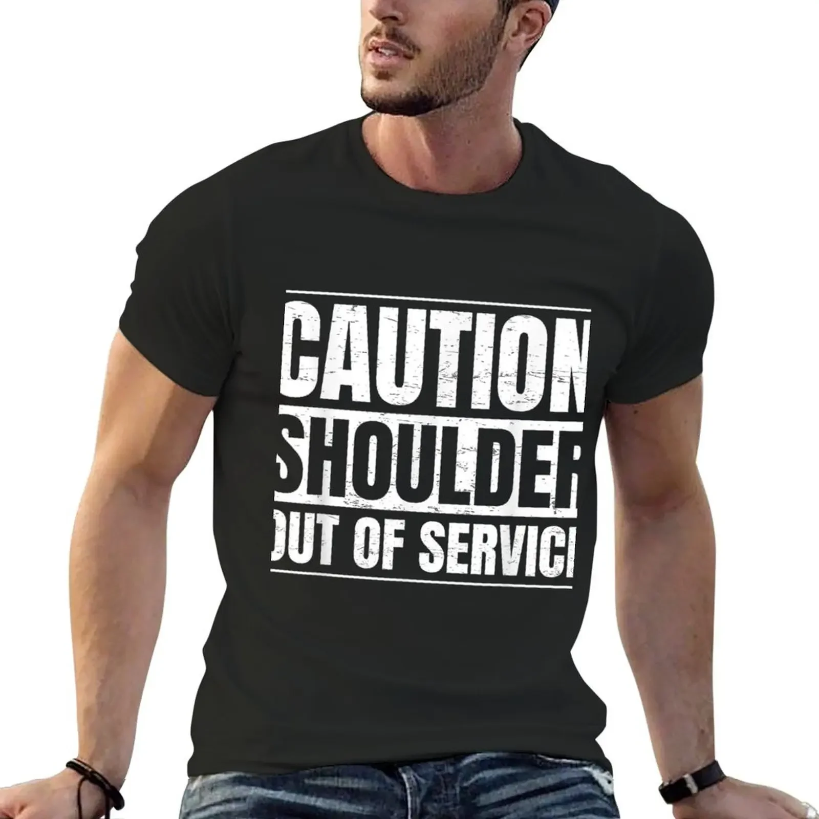 Shoulder Surgery Gift for Shoulder Surgery Survivo T-Shirt cotton graphic tees custom shirt men clothing