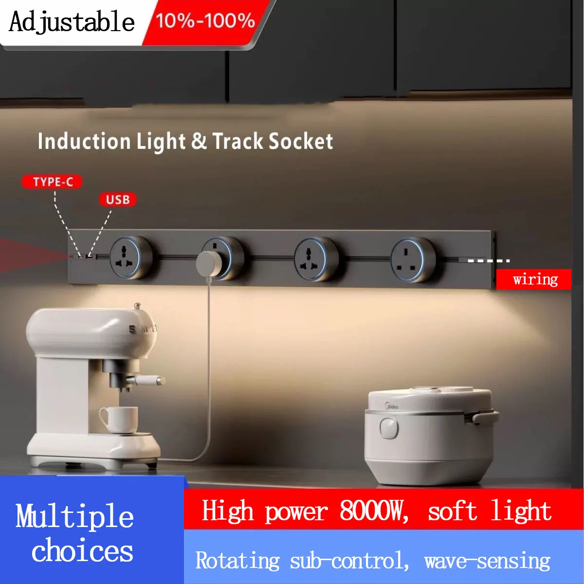 presa-universale-eu-uk-con-luce-ambientale-multipresa-scorrevole-regolabile-montaggio-a-superficie-per-cucina-ricarica-usb-type-c-18w
