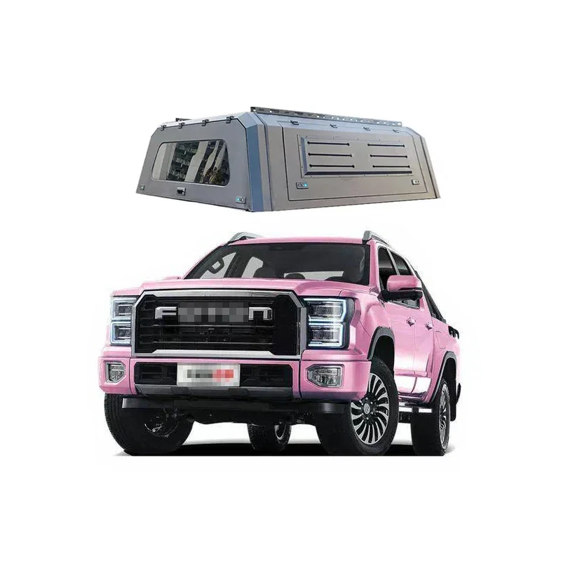 

Factory 4x4 Offroad Waterproof Steel Hard Top Canopy Pickup Pick Up TruckBed Cover Use For Fo ton G9