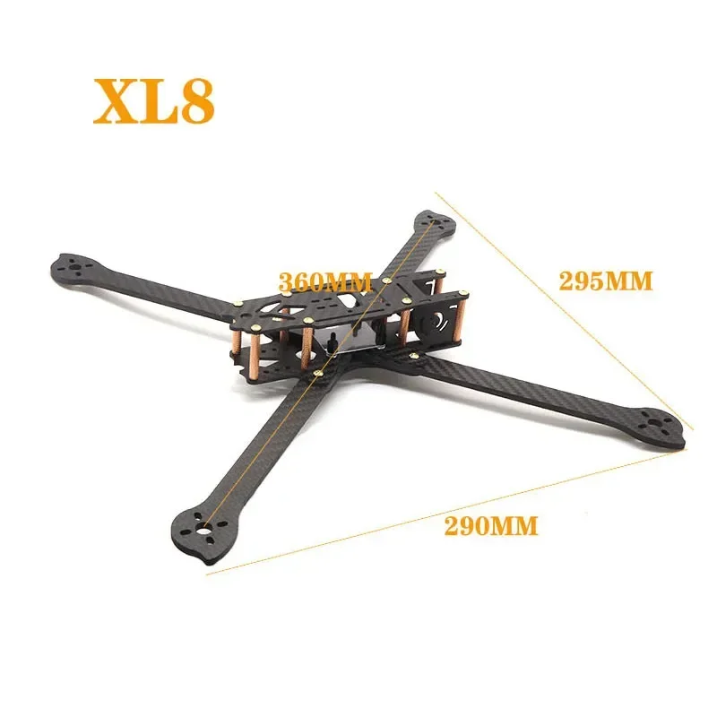 HSKRC 3K Carbon Fiber XL5 V2 232mm XL6 283mm XL7 294mm XL8 360mm True X 5 6 7 8 Inch X328 FPV Freestyle Frame Kit Racing Drone