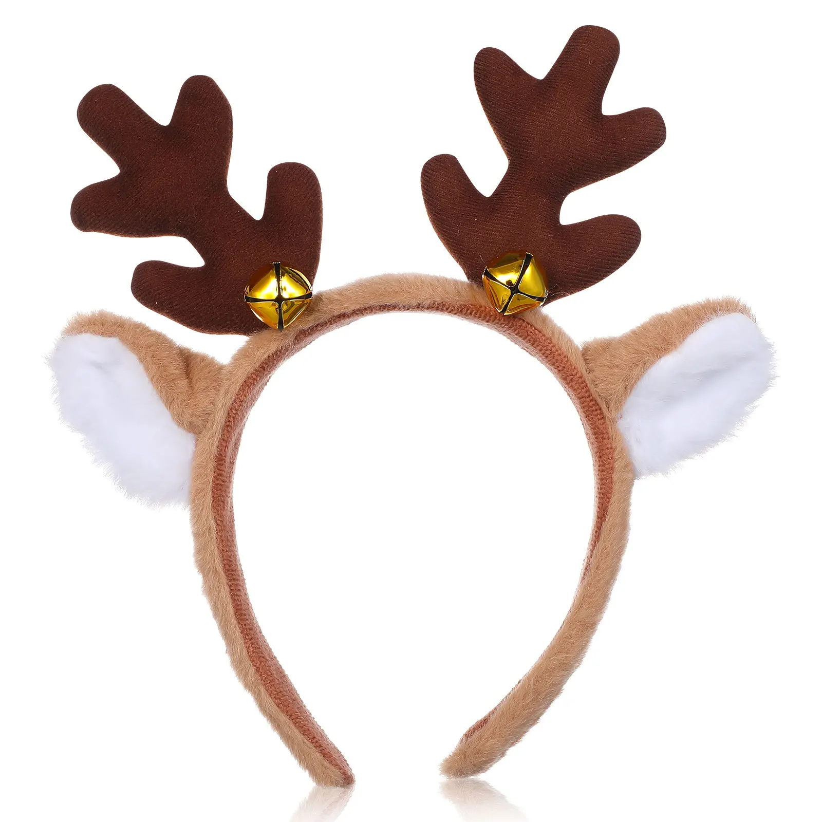 

Party Hair Accessories Reindeer Antler Headband for Children Comfortable Lightweight Animal Ear Design Holiday Festival Costume