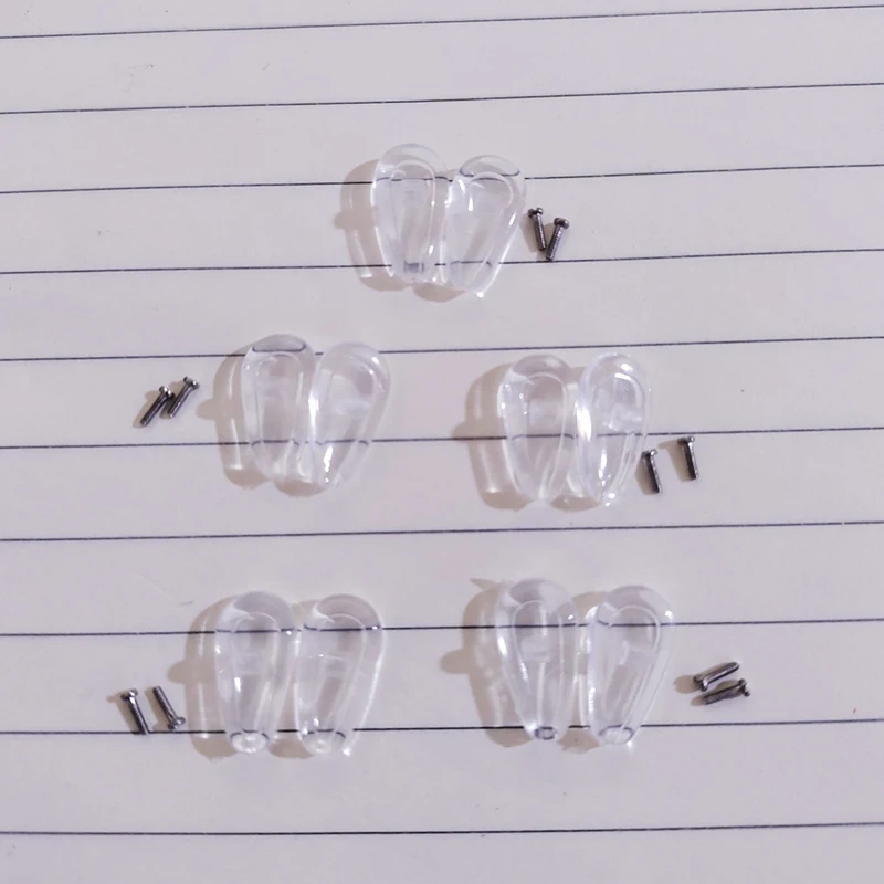 

Воздушная подушечка для носа для очков, силиконовая противоскользящая накладка с отверткой, 5 пар