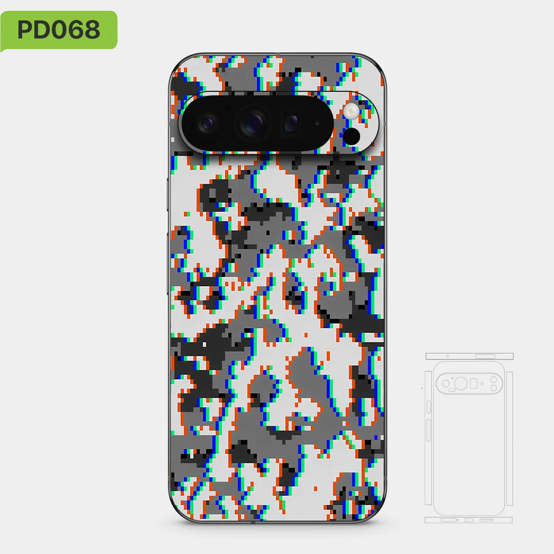 Skin Wrap for Google Pixel 10 9 8 8 Pro7A Back Screen Protector Film Cover Case Macaroon Wrap Matte Sticker