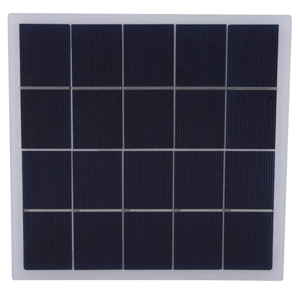 Polycrystalline Silicon Solar Panel 172x175x2mm Lightweight DIY Solar Panel Portable 4W 5V Solar Panel Charger DIY Projects