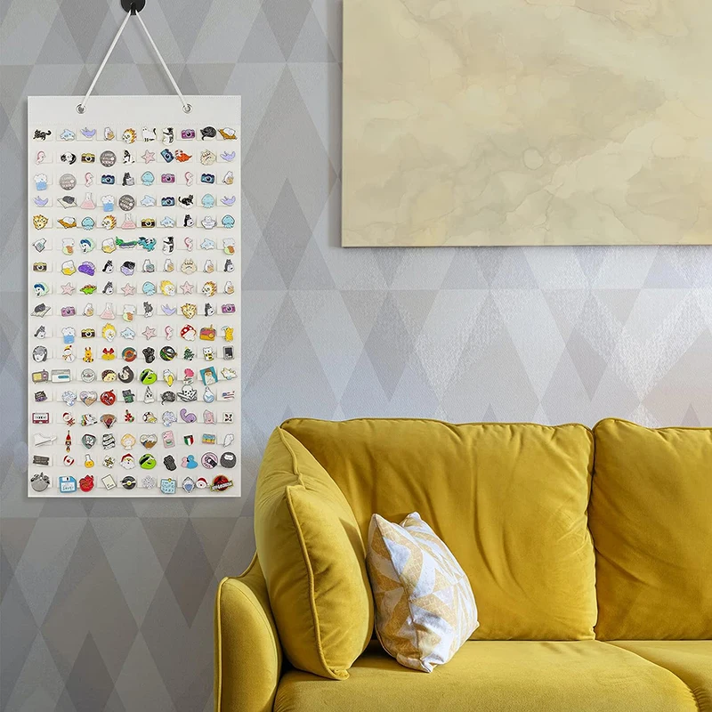 Soft Felt Hanging Organizer for Earrings & Necklaces
