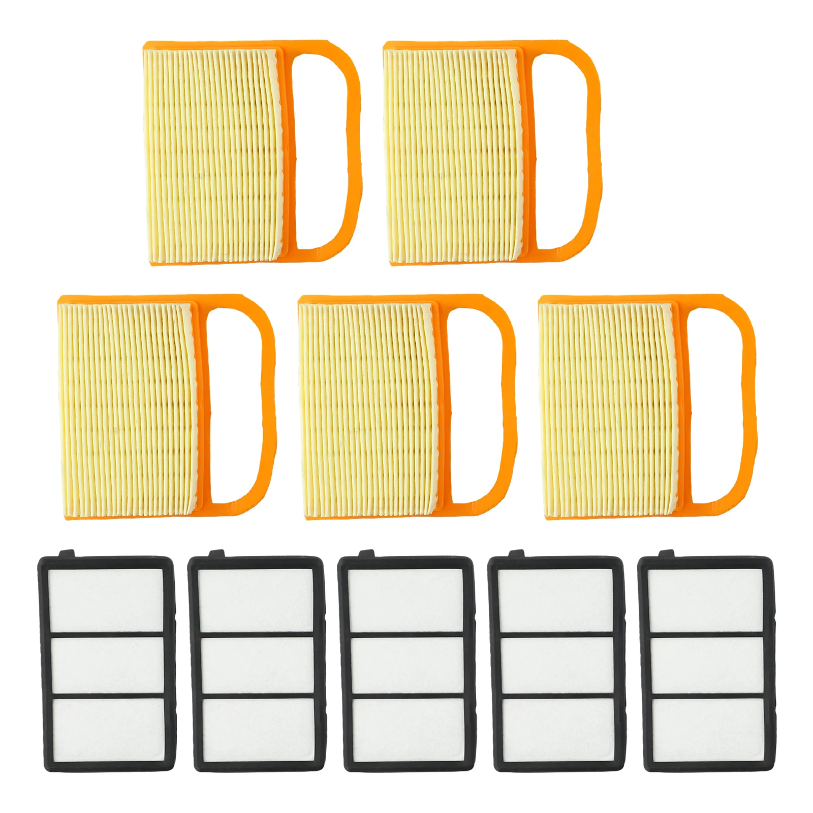 Brand New High Quality Practical None Air Filter Set Replaces Plastic Rotary Part Concrete Cut-off TS420 5 Set