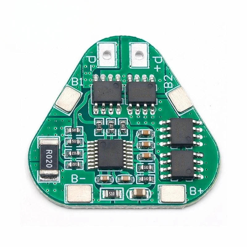 10PCS 3S 12V 18650 Lithium Battery Protection Board 11.1V 12.6V overcharge protect 8A 3 Cell Pack Li-ion BMS PCM PCB