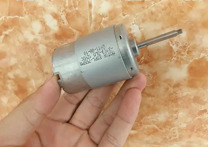 

DC12V-24V 3200-6900 Rpm R755 Miniature Permanent Magnet DC Motor Power Tools / Home Appliances / DIY Accessories Motor