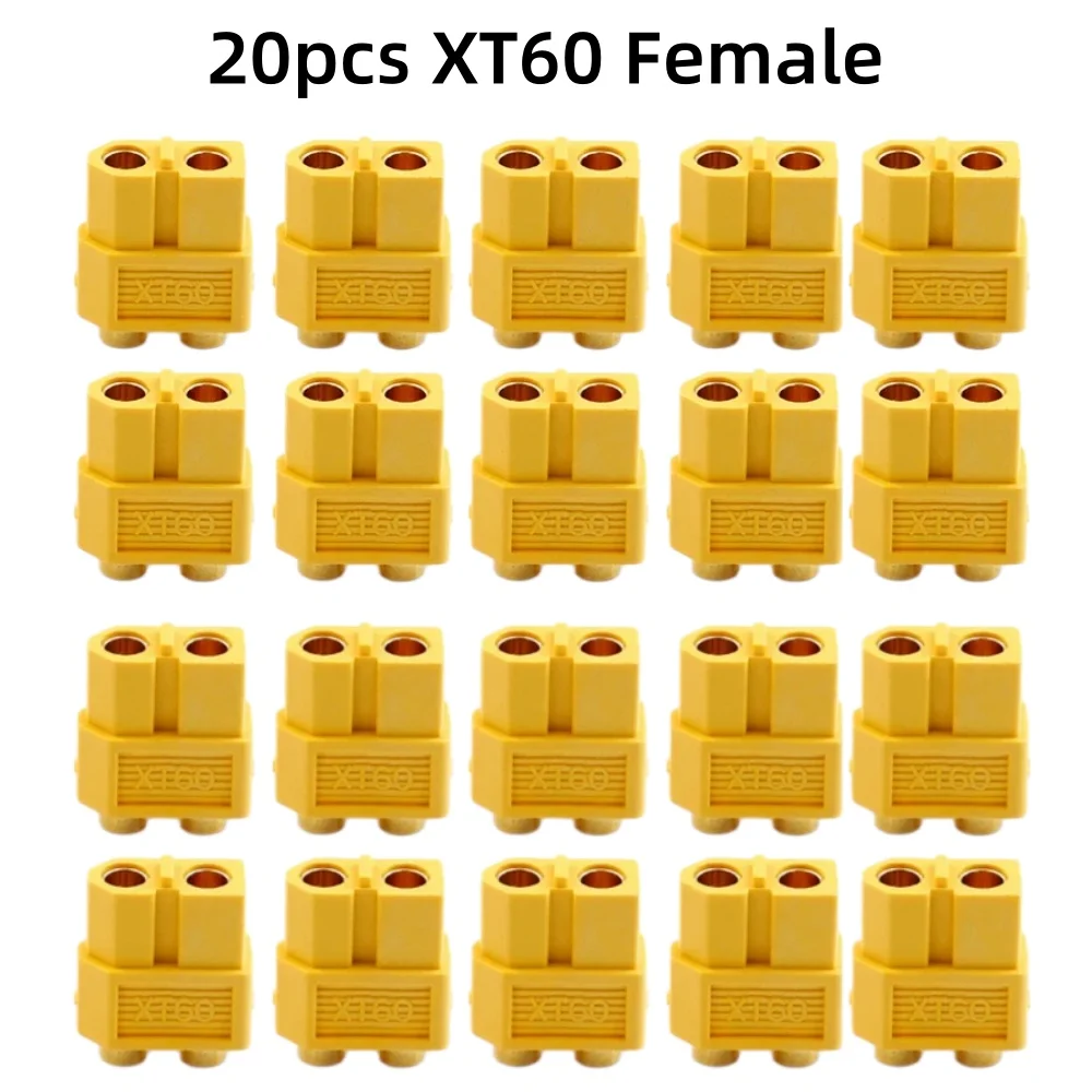 10/20 Stück XT60-Steckverbinder, XT60-Stecker und -Buchsen, Bullet-Steckverbinder, Stromstecker für RC-Lipo-Akkus, ferngesteuerte Autos, Flugzeuge