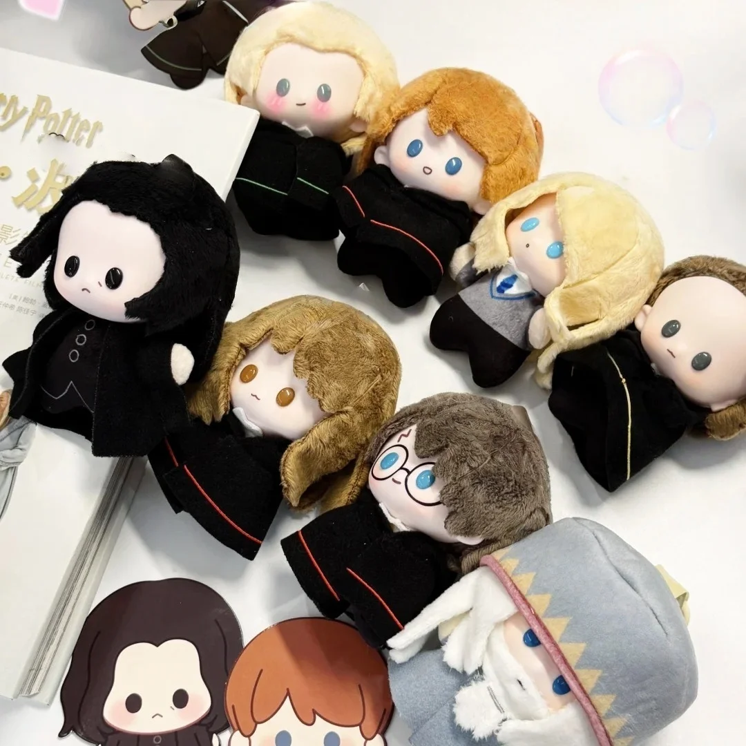 

Подлинная Совместная серия «Гарри Поттер» в форме фасоли, виниловая глухая коробка, виниловое лицо, плюшевая кукла, подвеска, украшение, веер, подарок, новинка