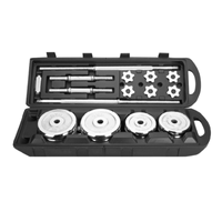 Fitness Equipment  30 Kg 50Kg Lbs Weight Lifting Electroplated Electroplating Dumbbells Cast Iron 20Kg Adjustable Dumbbell Set
