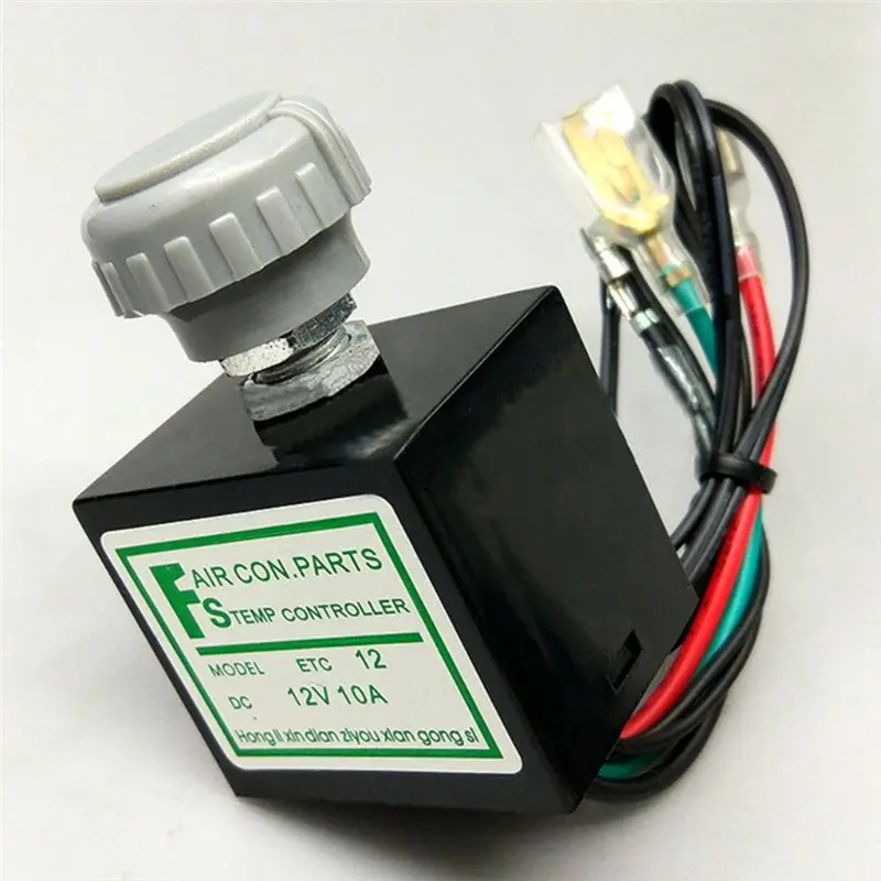 A22E-12V 10A Thermostat For Auto Air Conditioner Evaporator Adjustable R2LC