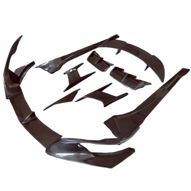 

14-18 Year I8 TC Style Carbon Fiber Front Bumper Rear Diffuser Side Skirts Rear Spoiler Body Kit