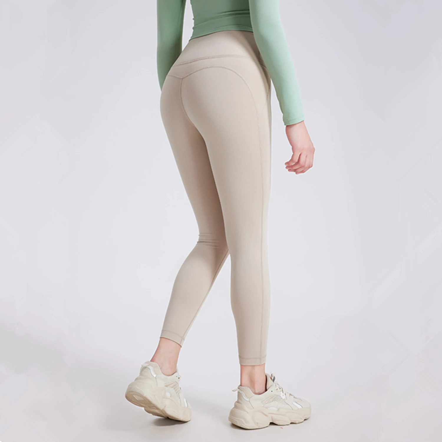 

Зимние теплые леггинсы, женские спортивные штаны для йоги с высокой талией, брюки для бега с подъемом бедер, обнаженные брюки с скрытыми карманами, колготки для спортзала и фитнеса