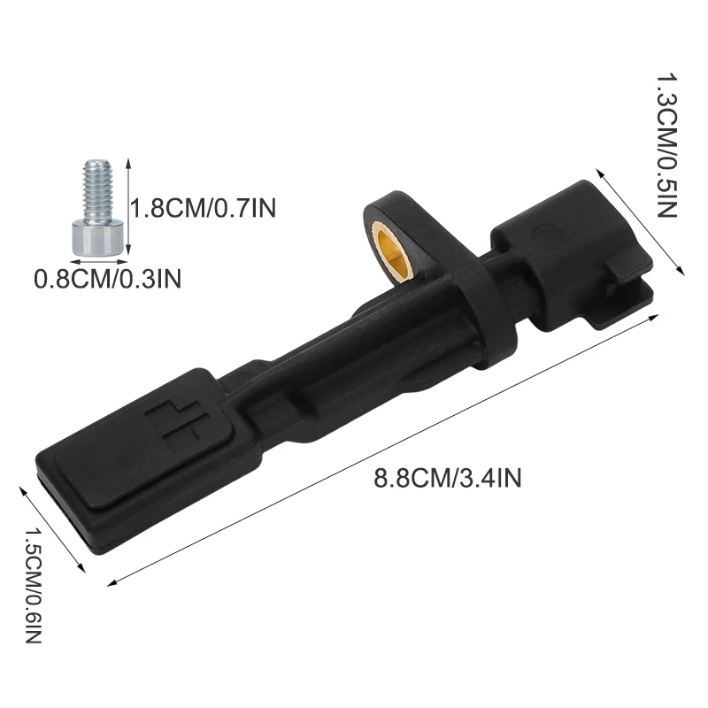 مستشعر سرعة العجلات الخلفية ABS ملحقات مستشعر سرعة العجلات السوداء لسيارة دودج نيترو جيب ليبرتي رانجلر 52125003AA 52125003AB