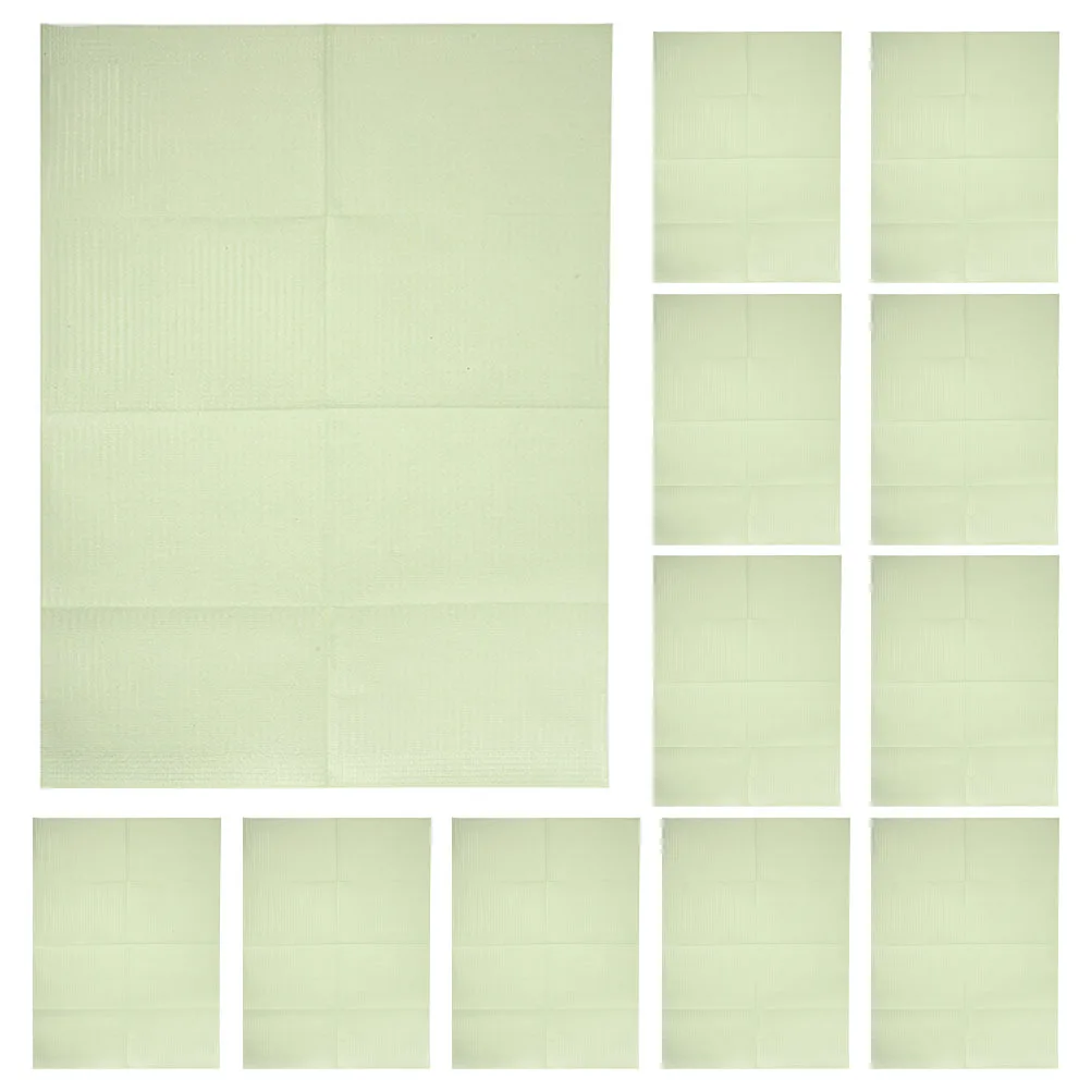 

20Pcs Cleaning Pads Disposable Tattoo Table Covers Leakproof Coated Protective Surface for Nail Use