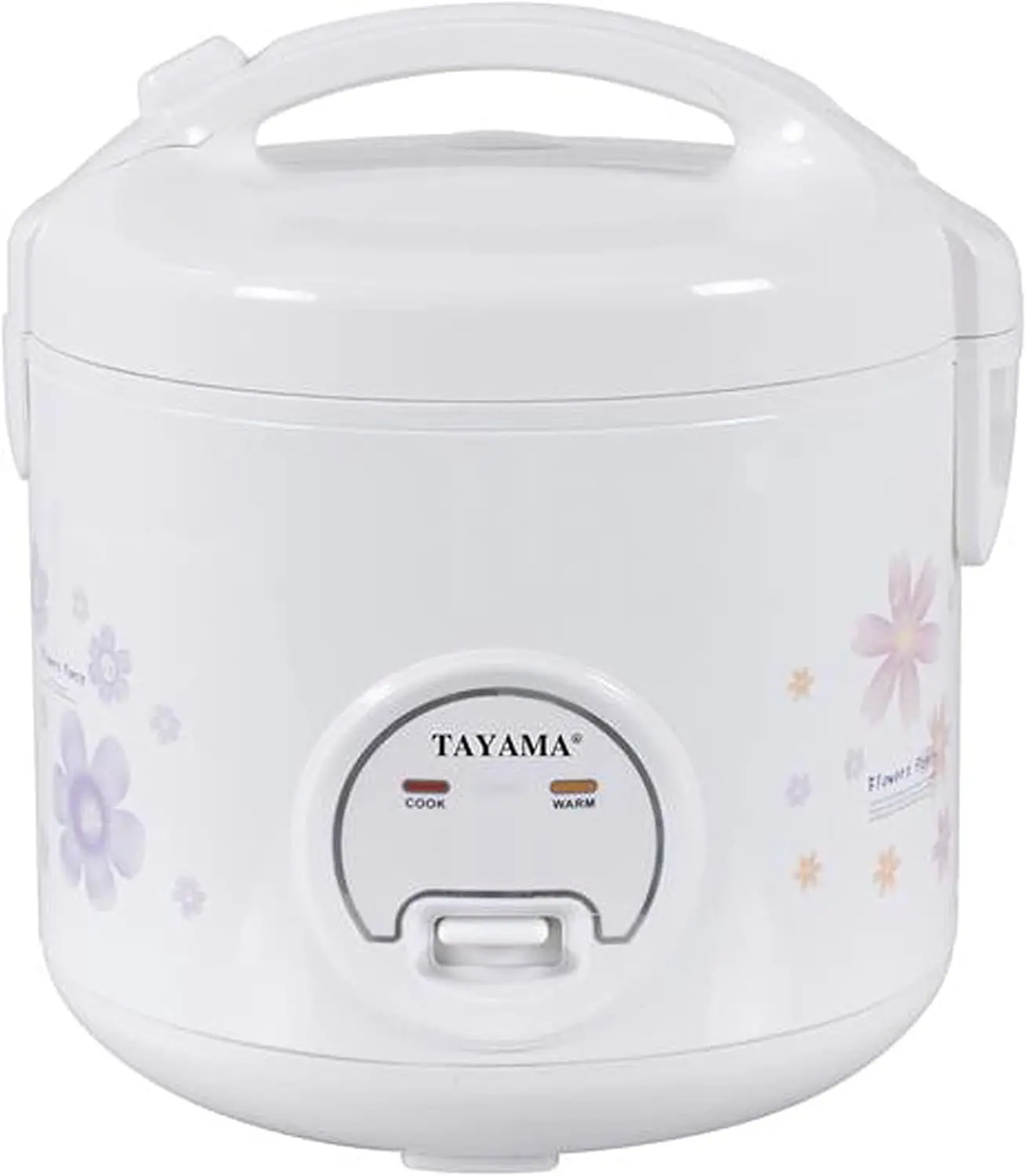 

Automatic Rice Cooker & Food Steamer 10 Cup, White (TRC-10RS)