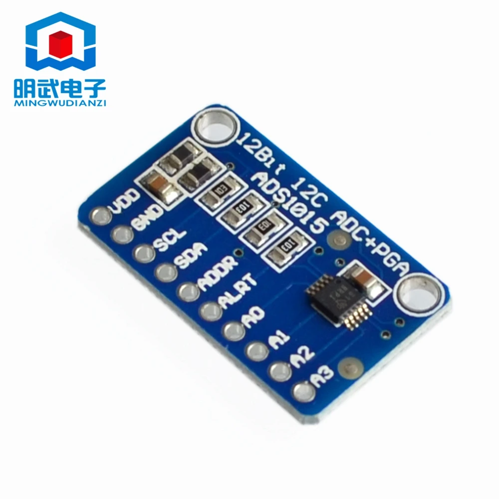 ADS1015 Ultra Small 12-Bit Precision Analog-to-Digital Converter ADC Development Board Module