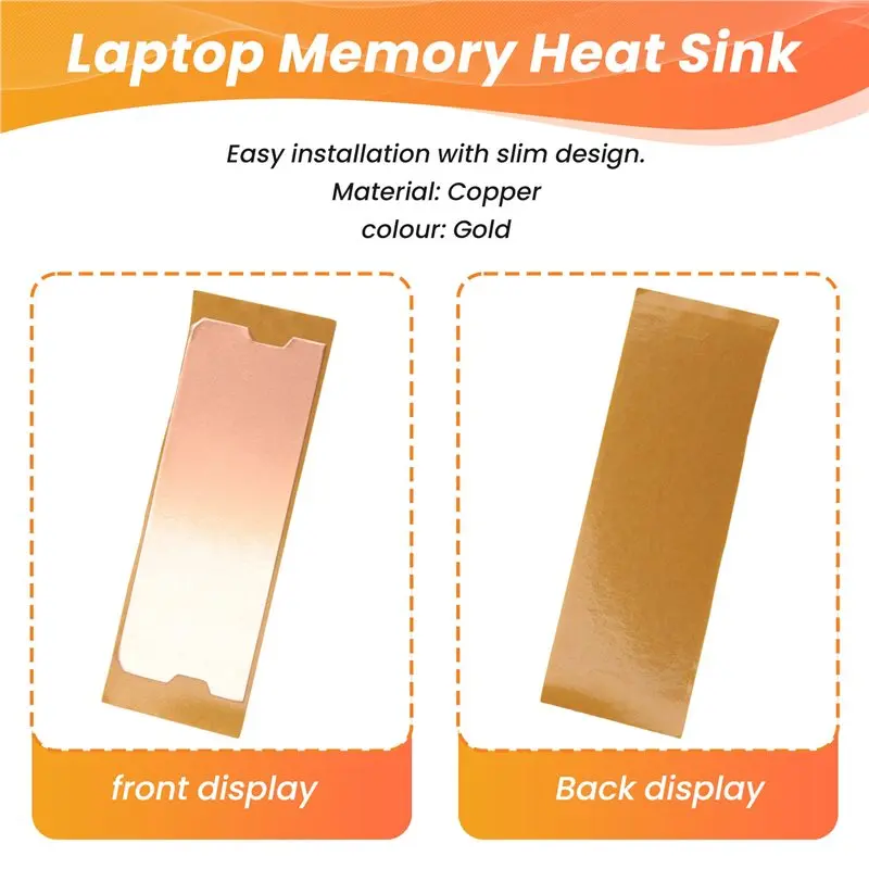 AC52-DDR4 DDR5 Heatsink Memory Cooling Heatsink Radiator Memory Cooling Vest Memory Cooler
