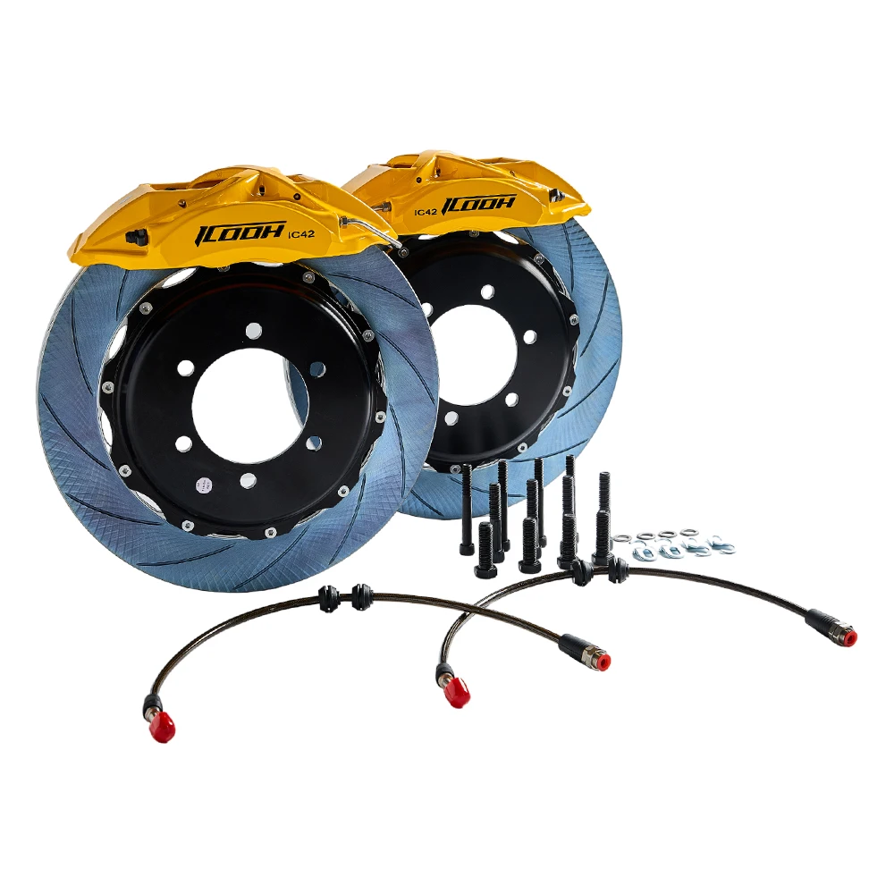 

IC4 Rear Brake Systems Brake Calipers Kits Parts for B MW E36 E46 E60 18 Inch