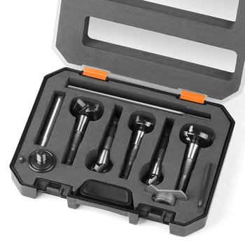 Hex Shank พร้อม exterad 15,20,25,30,35 มม.เครื่องตัดทังสเตนคาร์ไบด์เจาะ Router Bit เครื่องตัดไม้เครื่องมือ