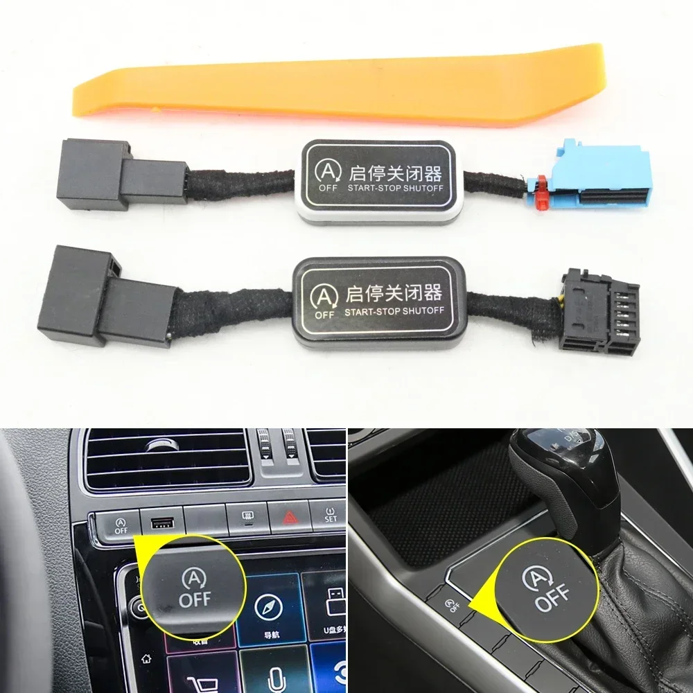 

Automatic Stop Start Engine System Off Device Sensor Cancel Disable Plug Adapter Cable For VW Volkswagen Polo MK5 MK6 2014-2024