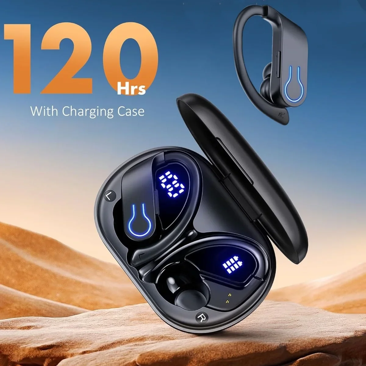 Tws Bluetooth 5.4 Earphones IPX7 Waterproof Wireless Headph…