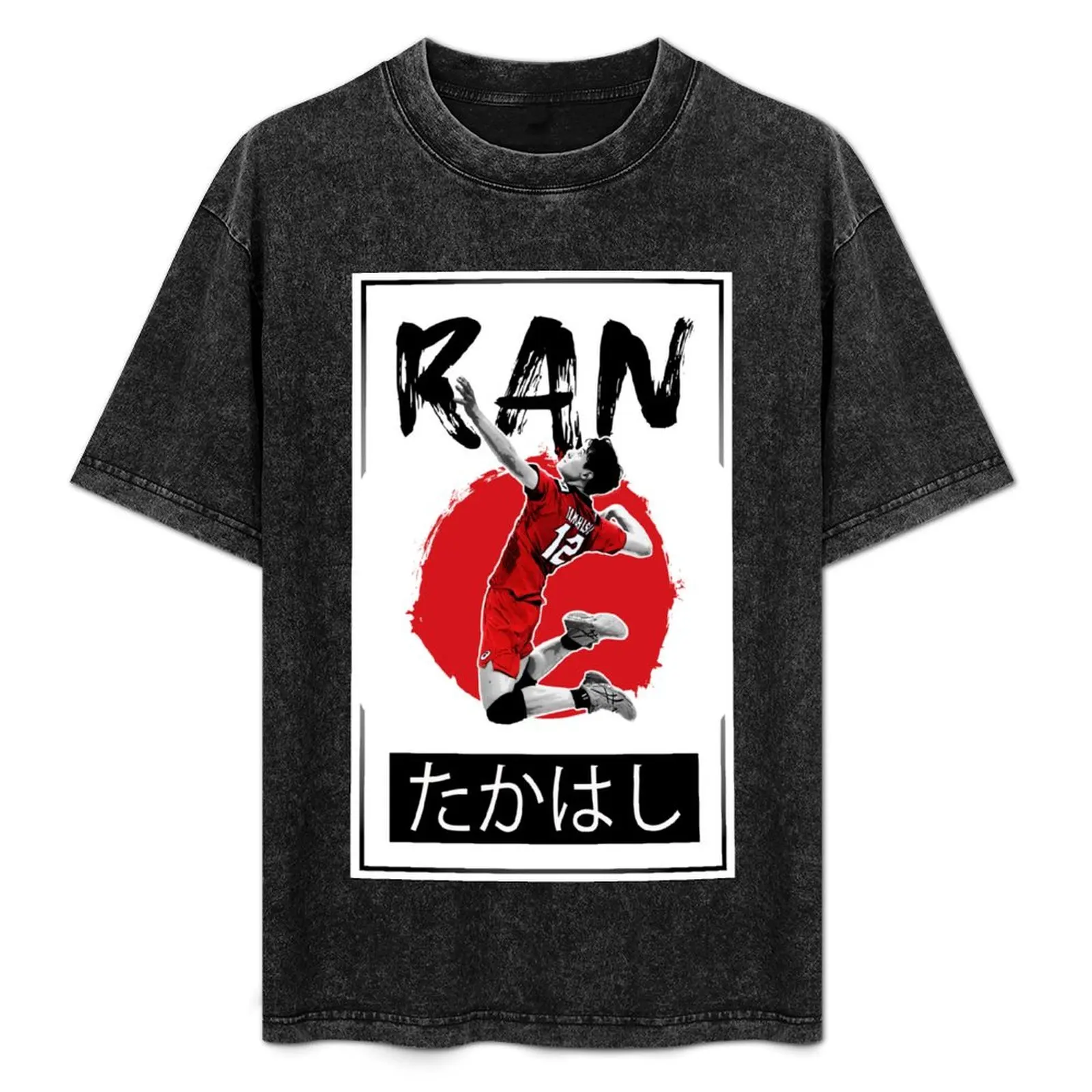 

RAN Takahashi T-Shirt Work Style Casual T-Shirt