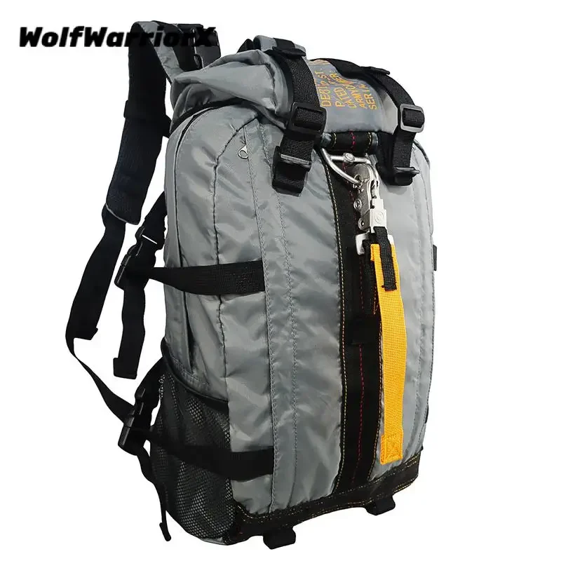 Hiking Trekking Camping Backpacks Parachute Bag Waterproof Hiking Daypack Lightweight Outdoor Tactical Sport Travel Backpack Men