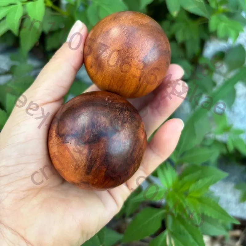 Hand-Carved Jujube Wood Baoding Balls - 2