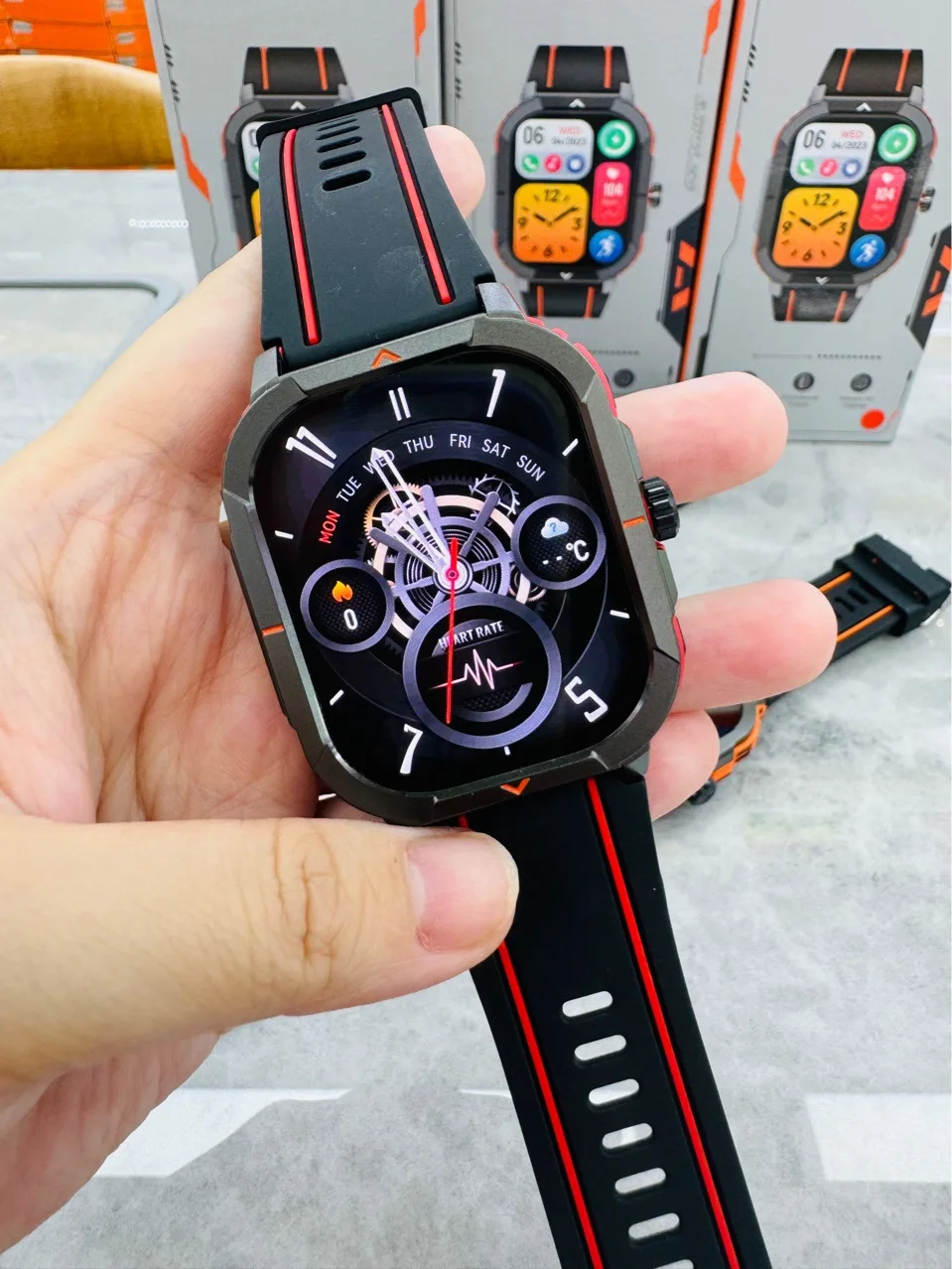 for Cubot KingKong AX Ace 3 Power 3 Star 2 Smart Watch 2.06inch Screen Bluetooth Call Men Women Fitness Smart watches Sports