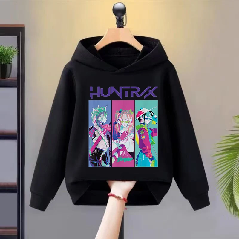 

2025 KidT-shirt K-Pop Demon Hunters The most popular and trendy hoodie set in Europe and AmericaHandsome men and beautiful women