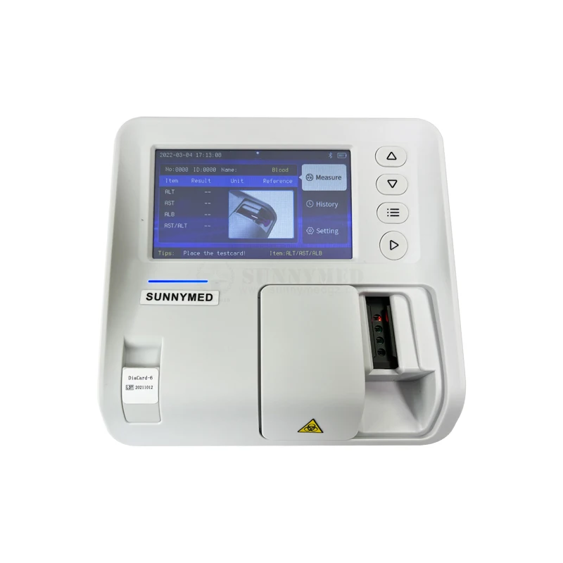 SY-B2000 Potable Medical Human Dry Chemistry Analyzer POCT Biochemistry Analyzer