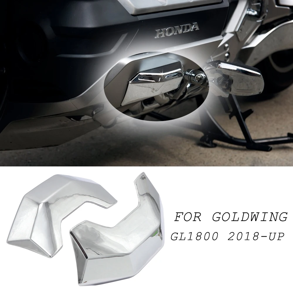 

Для Honda Gold Wing GL1800 GL 1800 F6B GL1800 2018 2019 2020 универсальная хромированная Защитная крышка с защитой от падения
