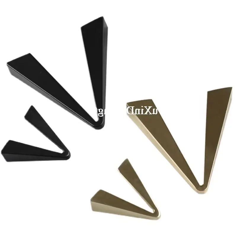 

HOT 4PCS Creative "V" Shape Solid Zinc Alloy Furniture Handles Drawer Pulls Cupboard Wardrobe Kitchen Shoe TV Cabinet Pulls