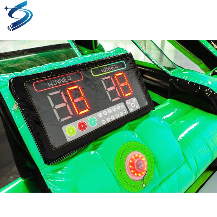 Newest Interactive Games Inflatable Shooting Gallery Games with IPS Lighting System for Sale